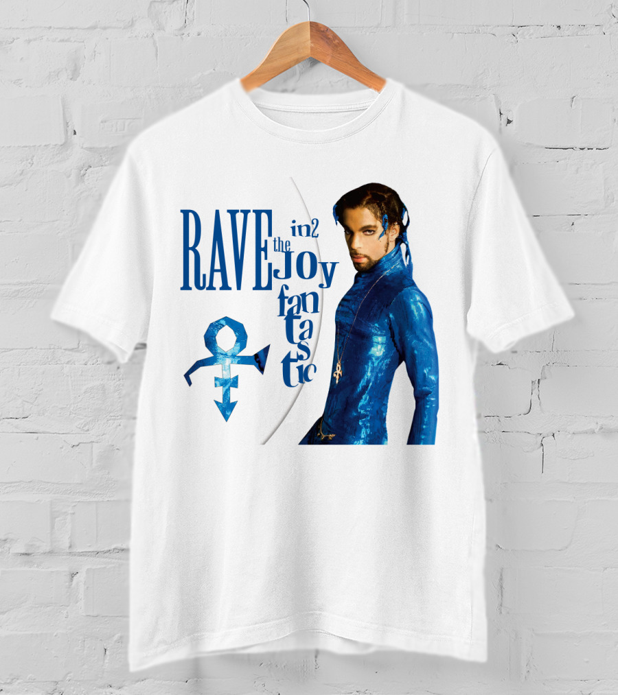 Rave Un2 The Joy Fantastic Prince Symbol Blue Outfit T-Shirt
