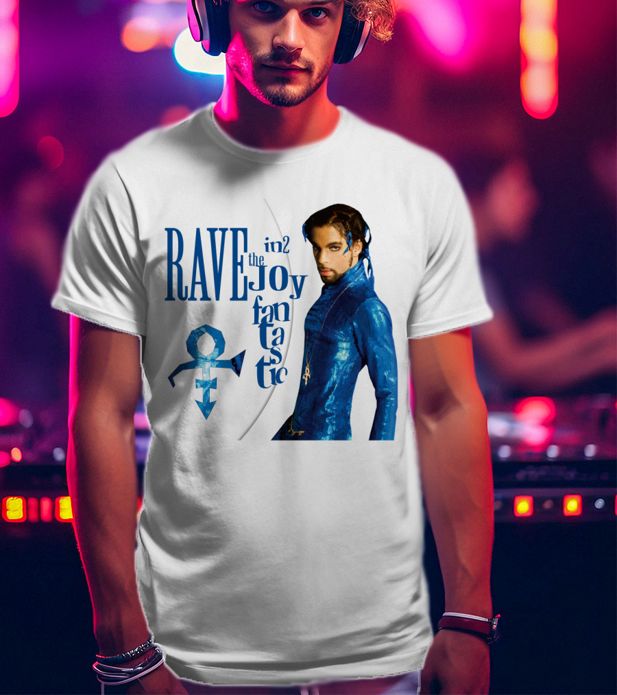 Rave Un2 The Joy Fantastic Prince Symbol Blue Outfit T-Shirt