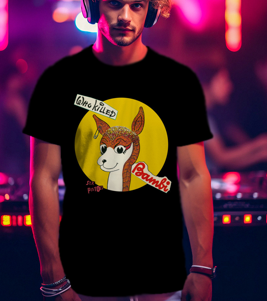 Who Killed Bambi Sex Pistols T-Shirt