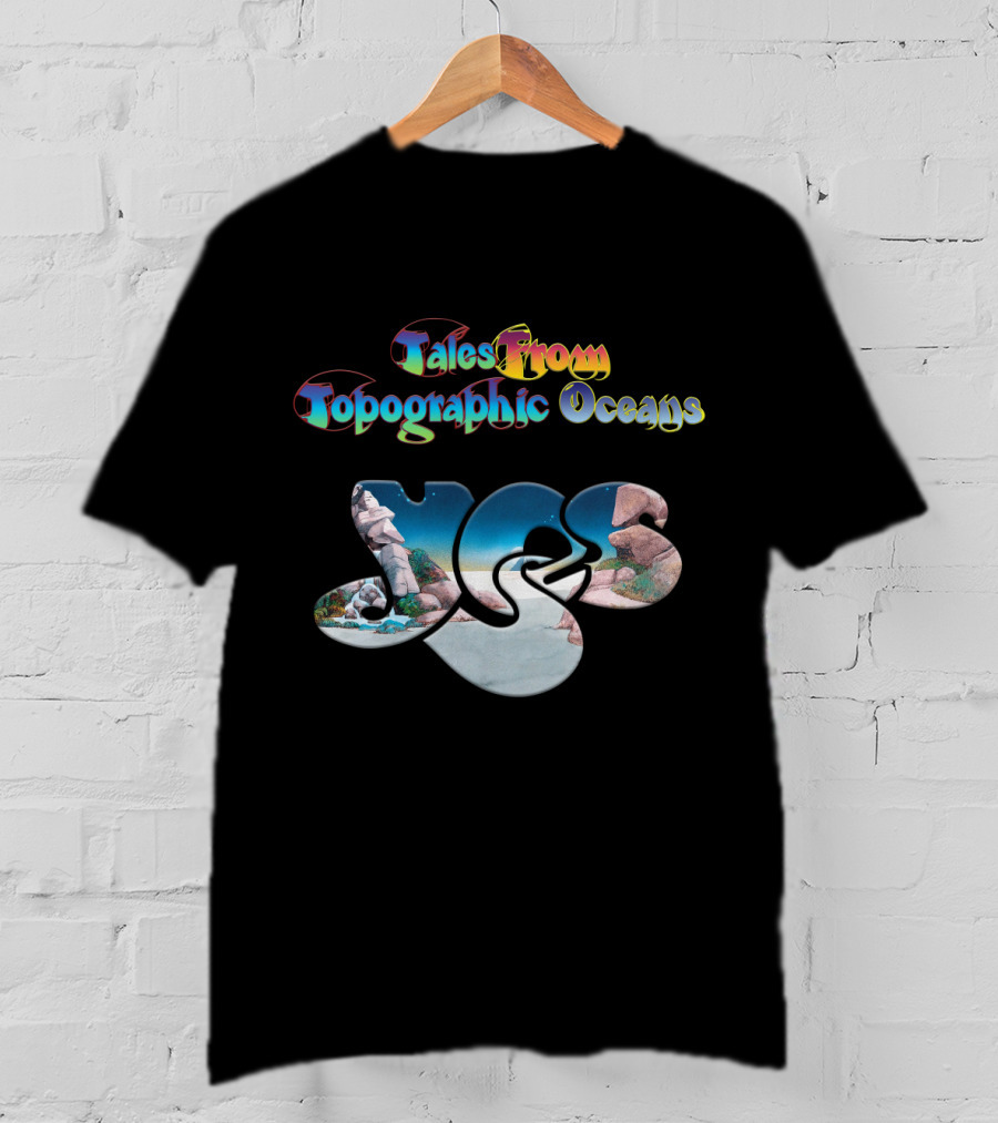 Tales From Topographic Oceans Yes Band Album Art T-Shirt