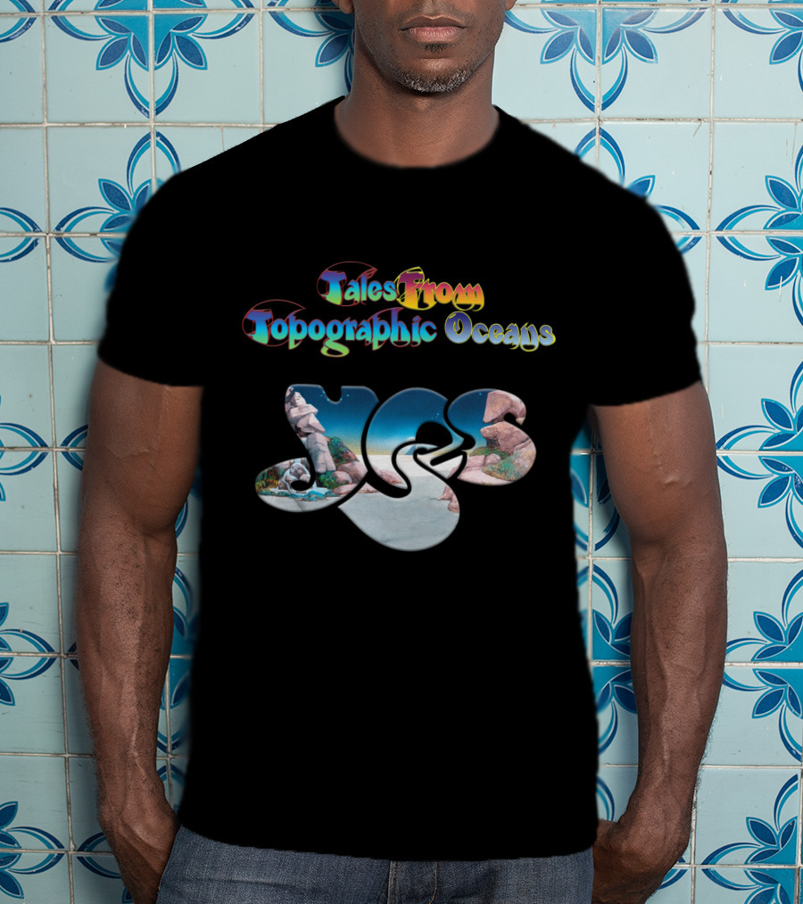 Tales From Topographic Oceans Yes Band Album Art T-Shirt