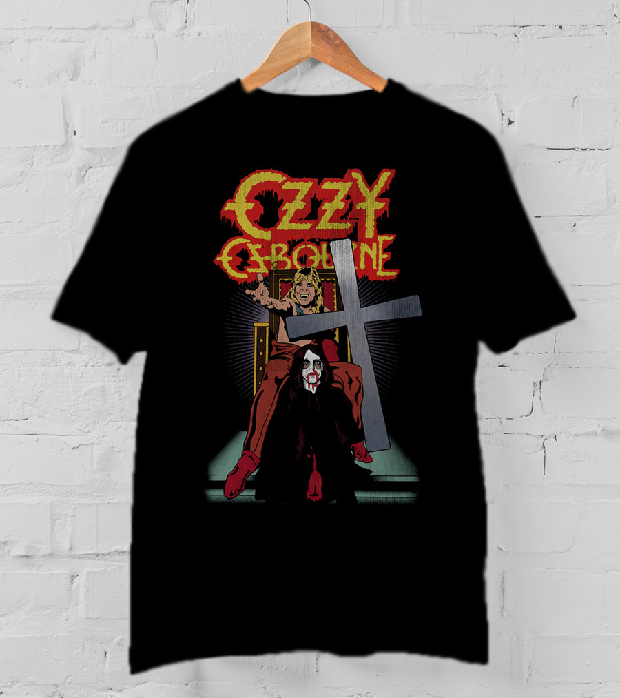 Ozzy Osbourne Throne And Cross T-Shirt