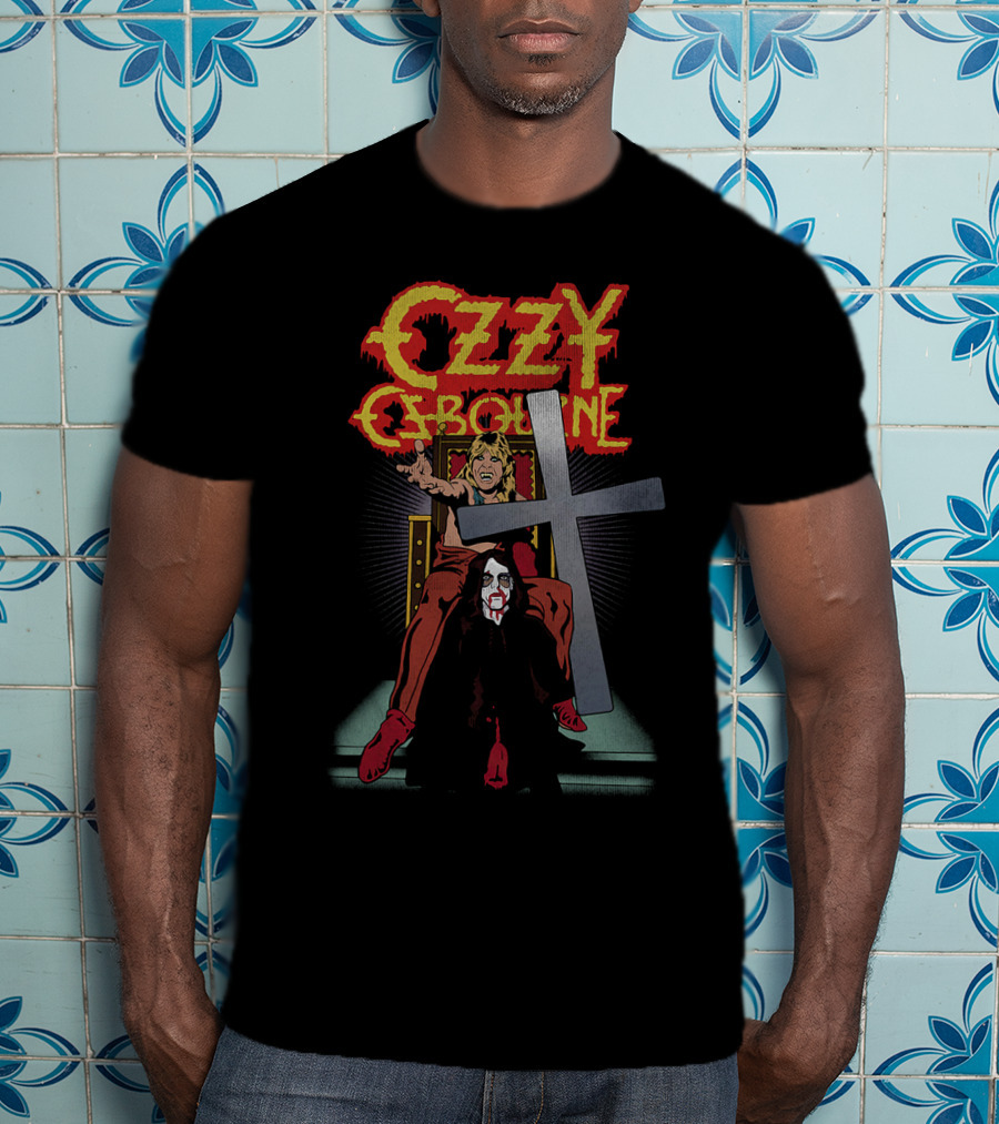 Ozzy Osbourne Throne And Cross T-Shirt