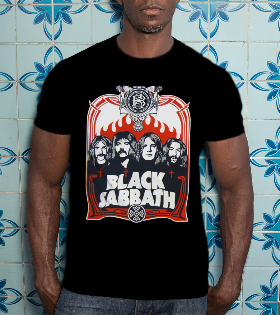 Black Sabbath Band Portrait Bs T-Shirt