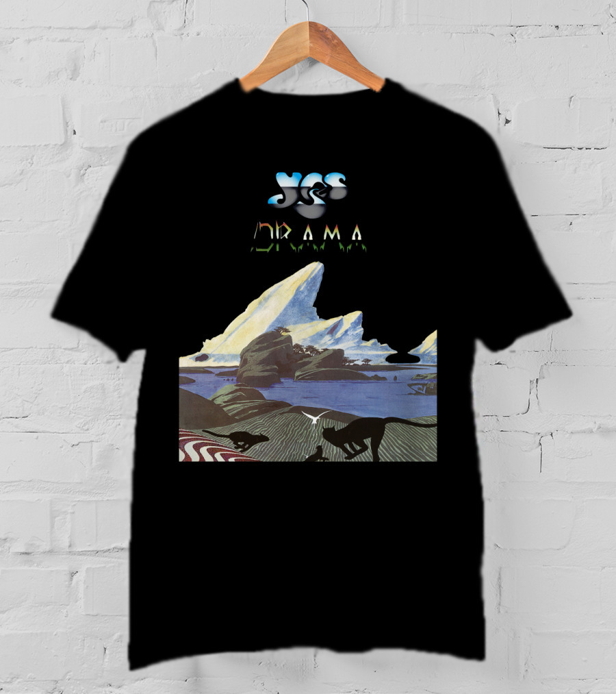 Yes Drama Album Cover Art Landscape T-Shirt