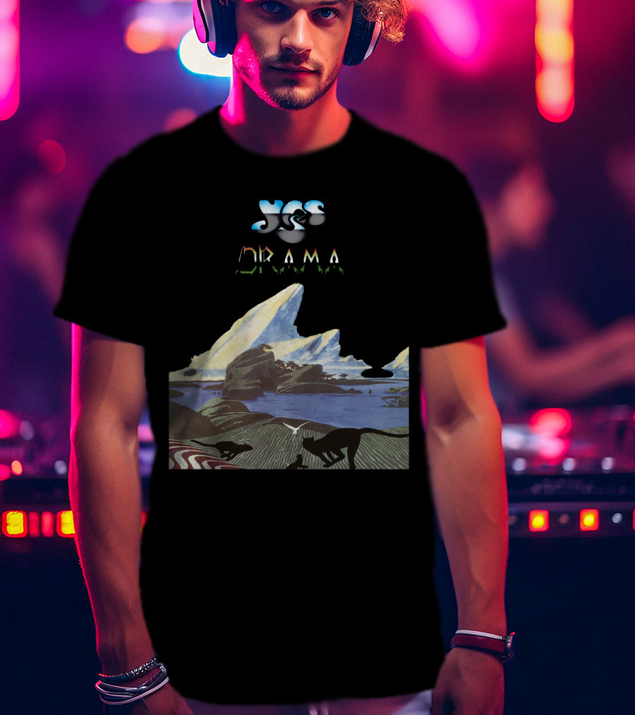 Yes Drama Album Cover Art Landscape T-Shirt