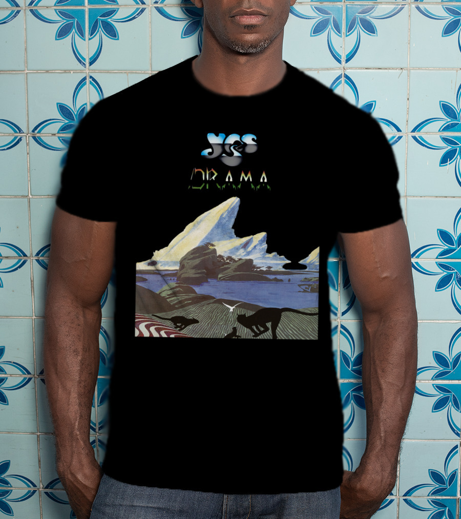 Yes Drama Album Cover Art Landscape T-Shirt