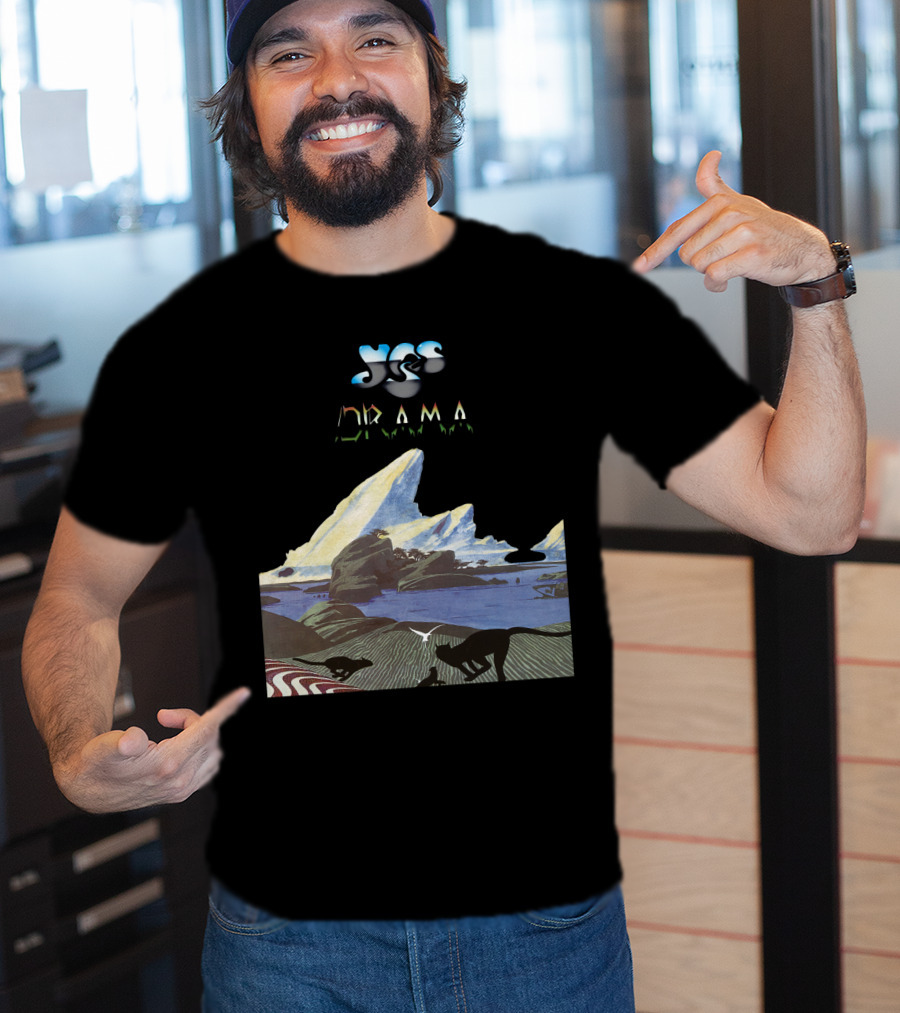 Yes Drama Album Cover Art Landscape T-Shirt