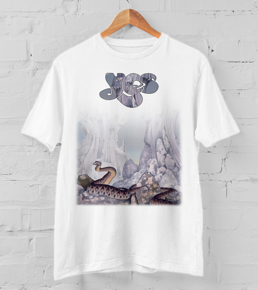 Yes Album 44 Roger Dean Art Snake T-Shirt