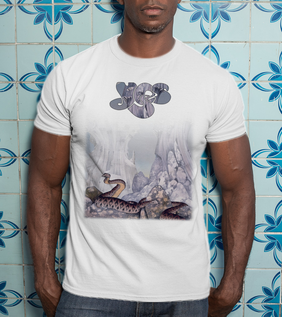 Yes Album 44 Roger Dean Art Snake T-Shirt