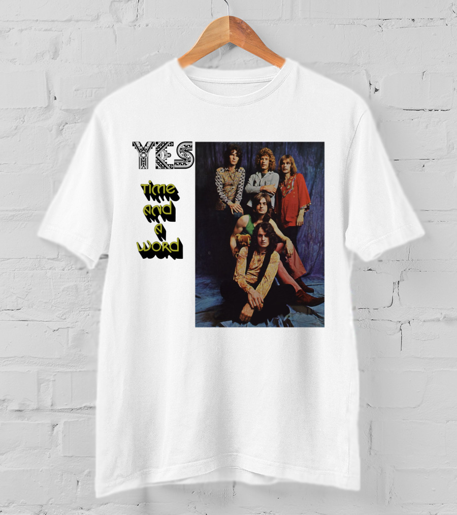 Yes Time And A Word Band Photo T-Shirt