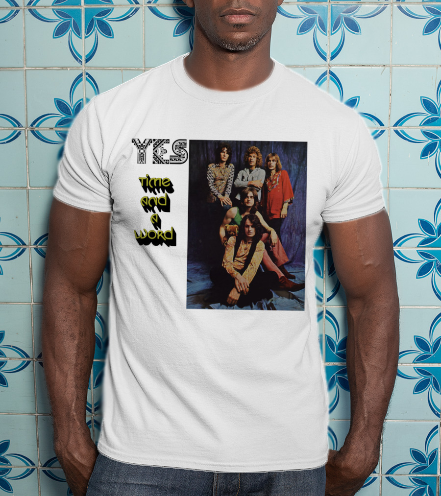 Yes Time And A Word Band Photo T-Shirt