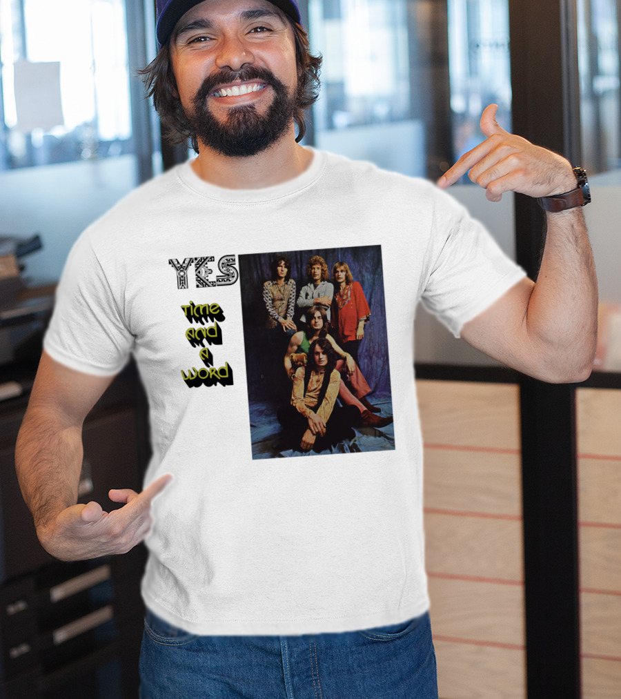 Yes Time And A Word Band Photo T-Shirt