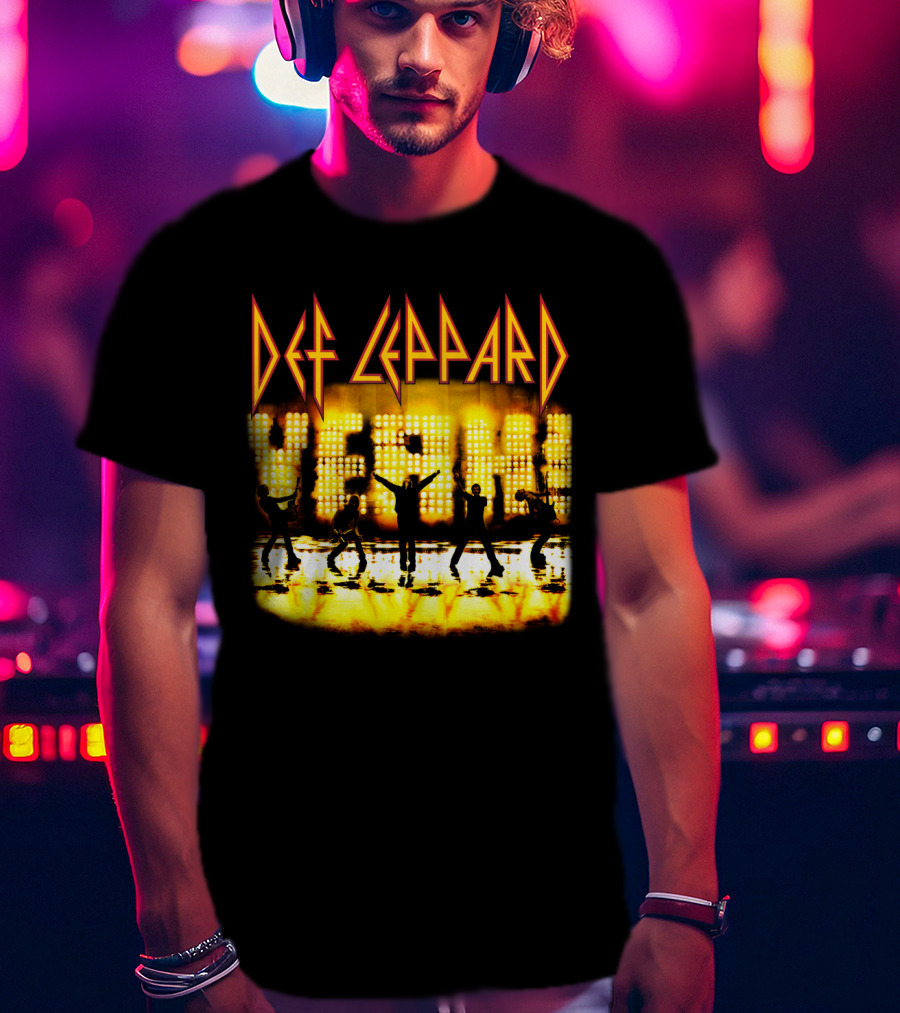 Def Leppard Yeah! Album Silhouette Performance T-Shirt