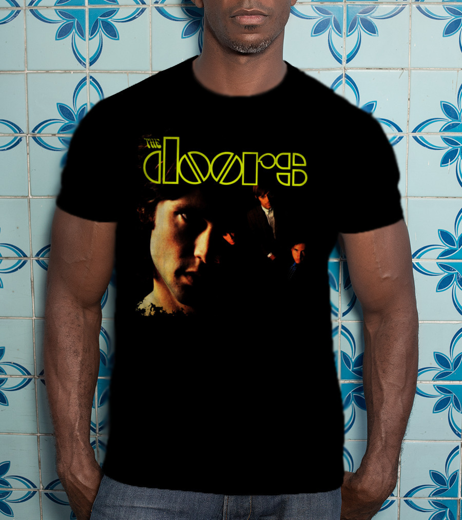 The Doors Band Members Portrait T-Shirt