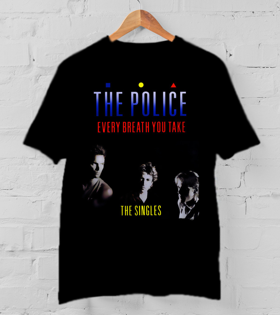 The Police Every Breath You Take The Singles T-Shirt