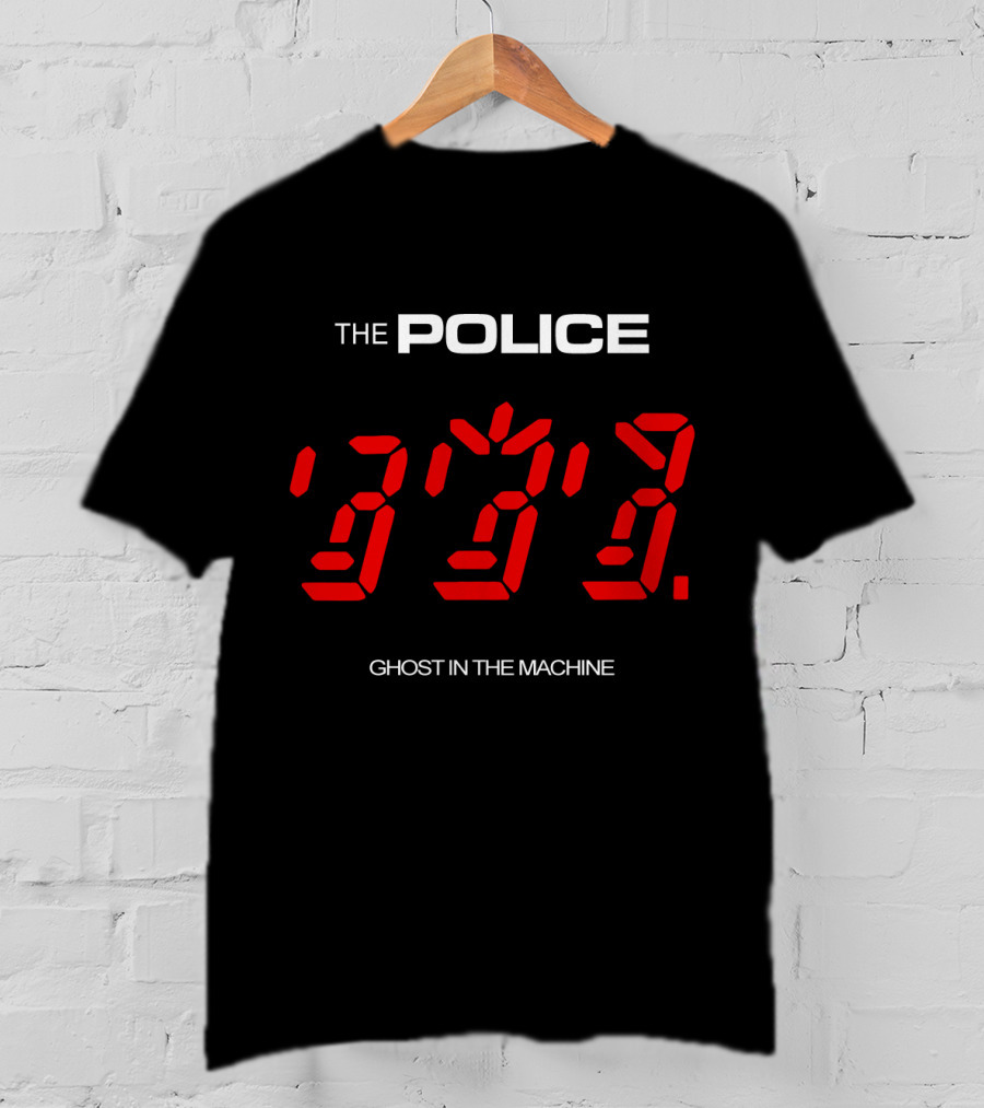 The Police Ghost In The Machine 3739 T-Shirt