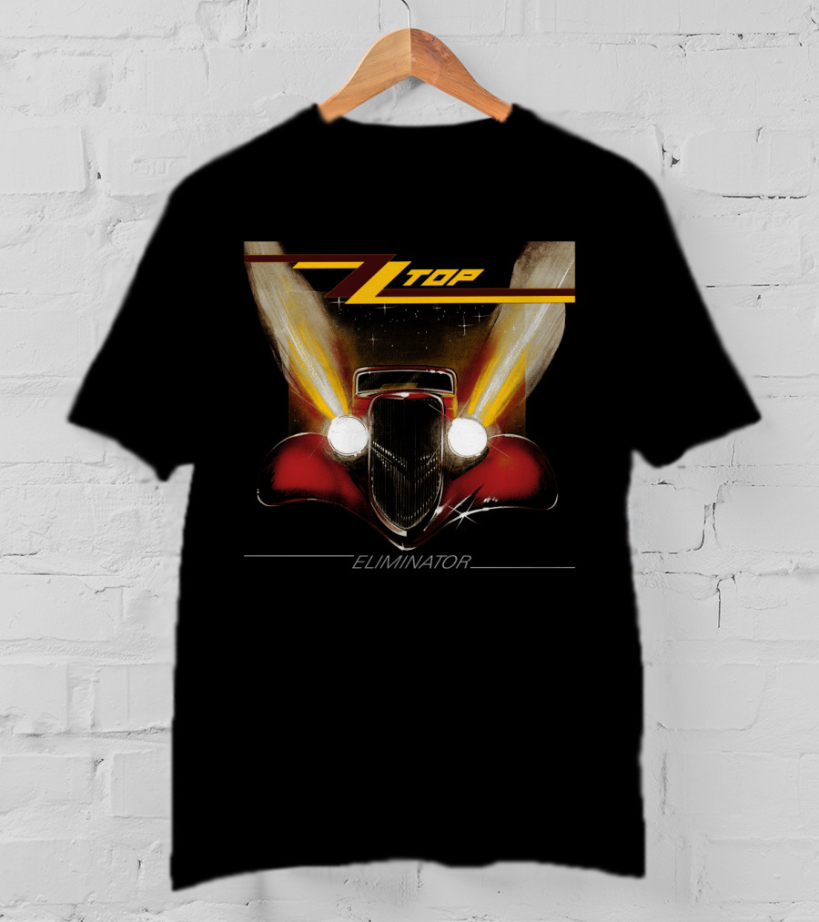 Zz Top Eliminator Car Lights T-Shirt