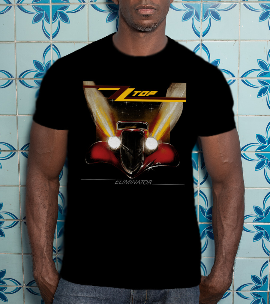 Zz Top Eliminator Car Lights T-Shirt