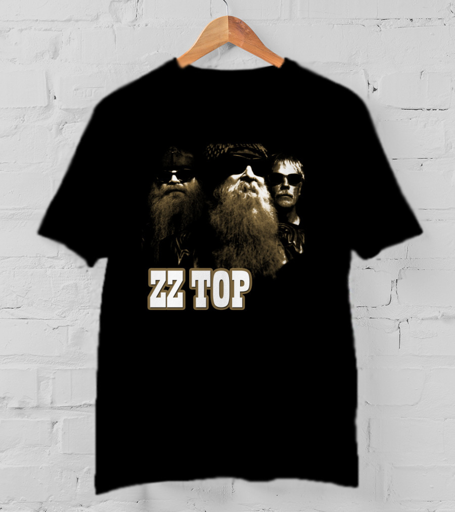 Zz Top Band Portrait T-Shirt