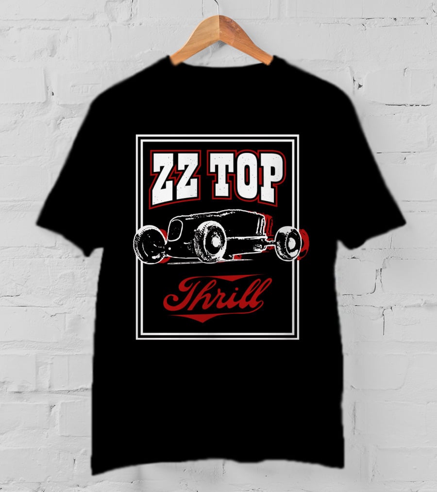 Zz Top Thrill Vintage Car T-Shirt