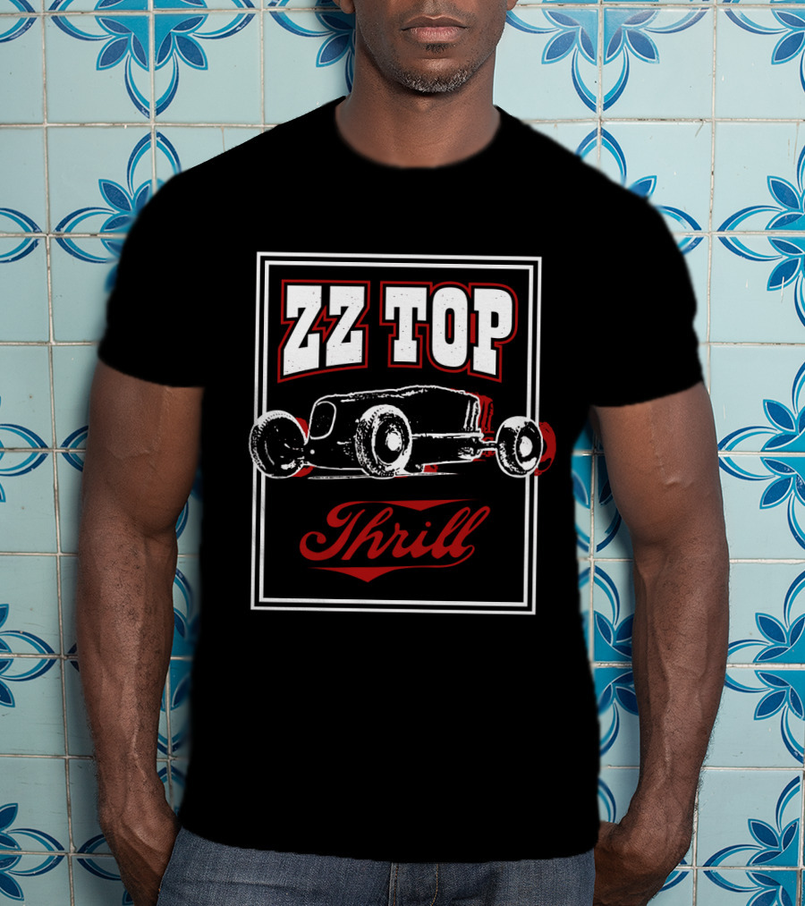 Zz Top Thrill Vintage Car T-Shirt