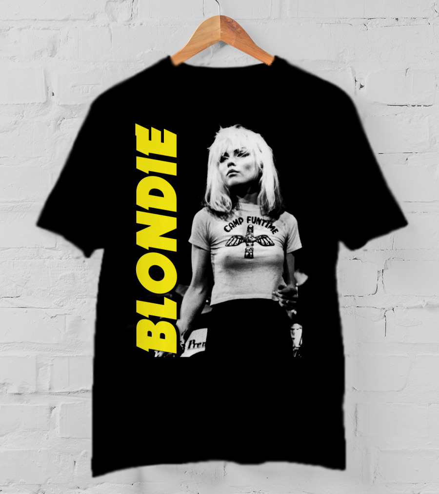 Blondie Camp Funtime Black And White T-Shirt