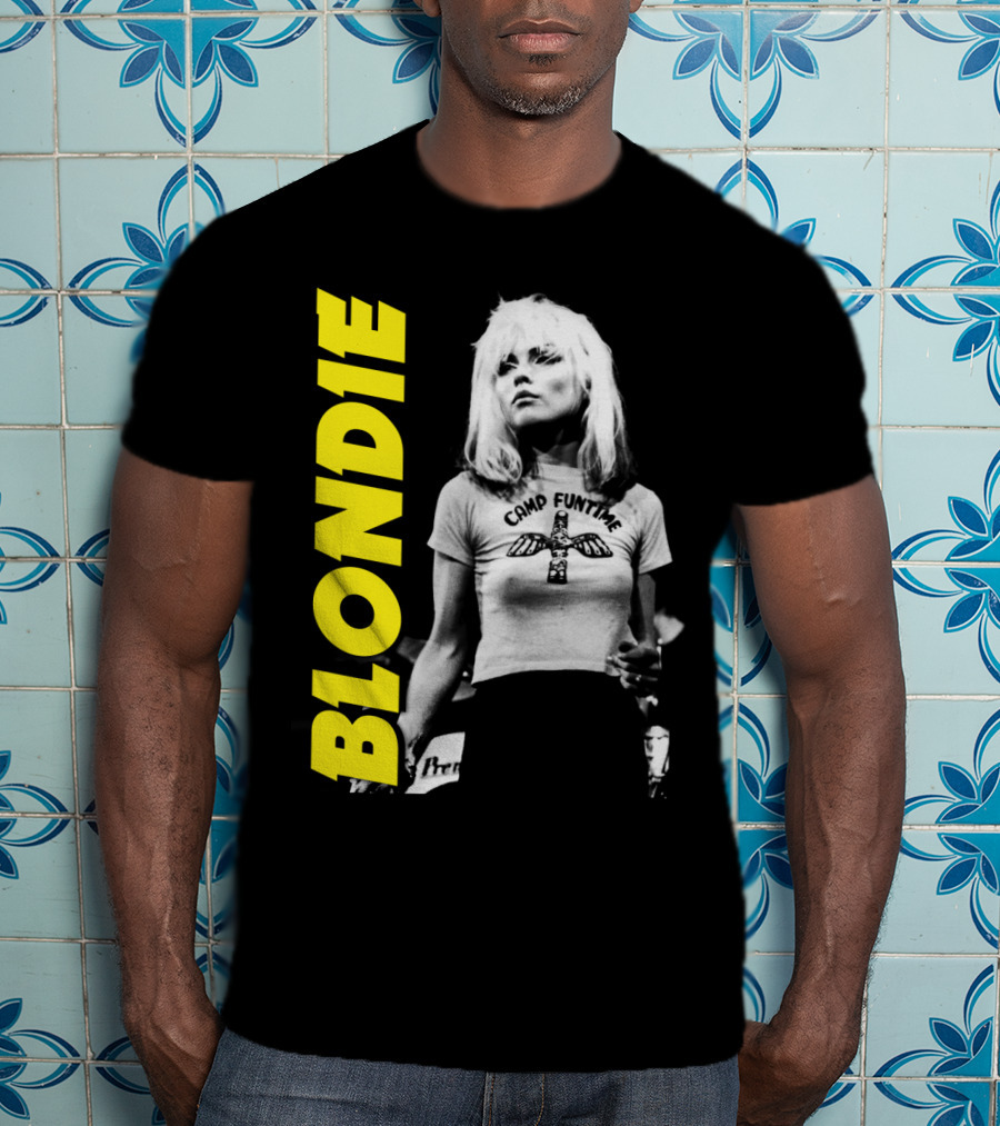 Blondie Camp Funtime Black And White T-Shirt