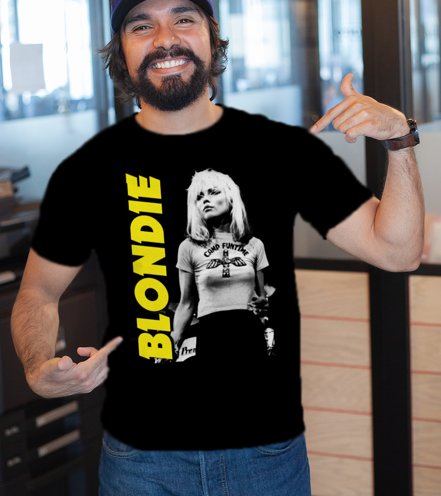 Blondie Camp Funtime Black And White T-Shirt