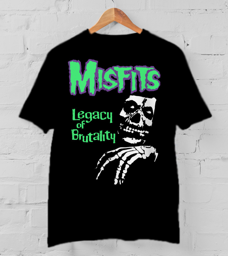 Misfits Legacy Of Brutality Skeleton T-Shirt