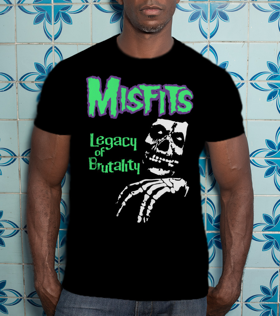 Misfits Legacy Of Brutality Skeleton T-Shirt