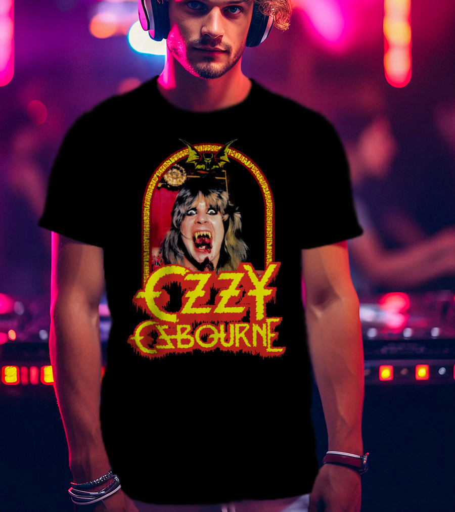 Ozzy Osbourne Vampire Album Art T-Shirt
