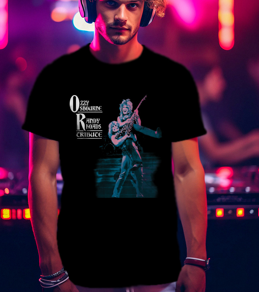 Ozzy Osbourne Randy Rhoads Tribute T-Shirt