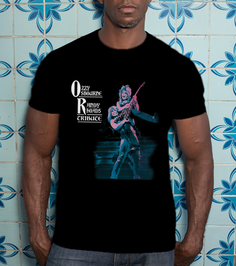 Ozzy Osbourne Randy Rhoads Tribute T-Shirt