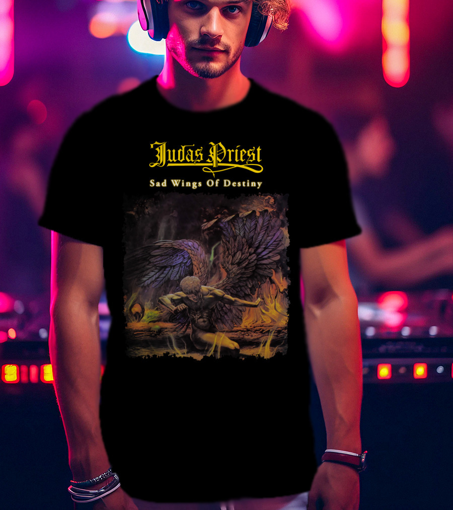 Judas Priest Sad Wings Of Destiny Angelic T-Shirt