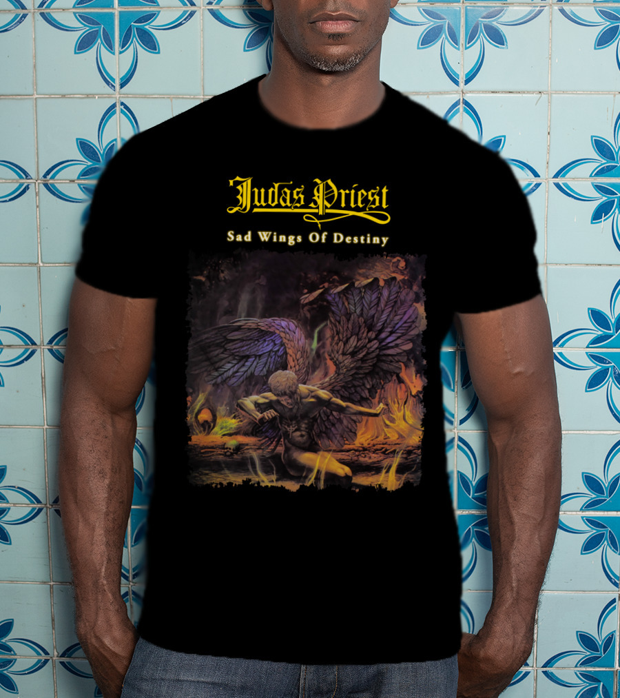 Judas Priest Sad Wings Of Destiny Angelic T-Shirt