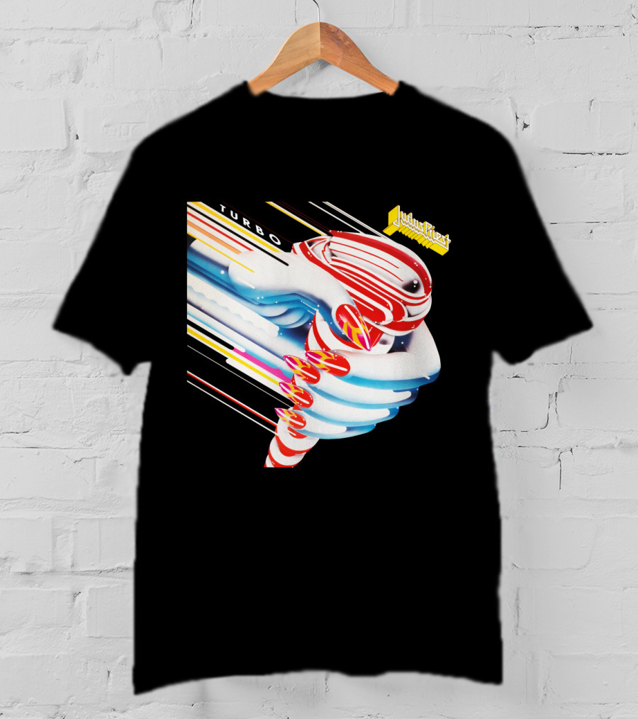 Judas Priest Turbo Album Art 1986 T-Shirt