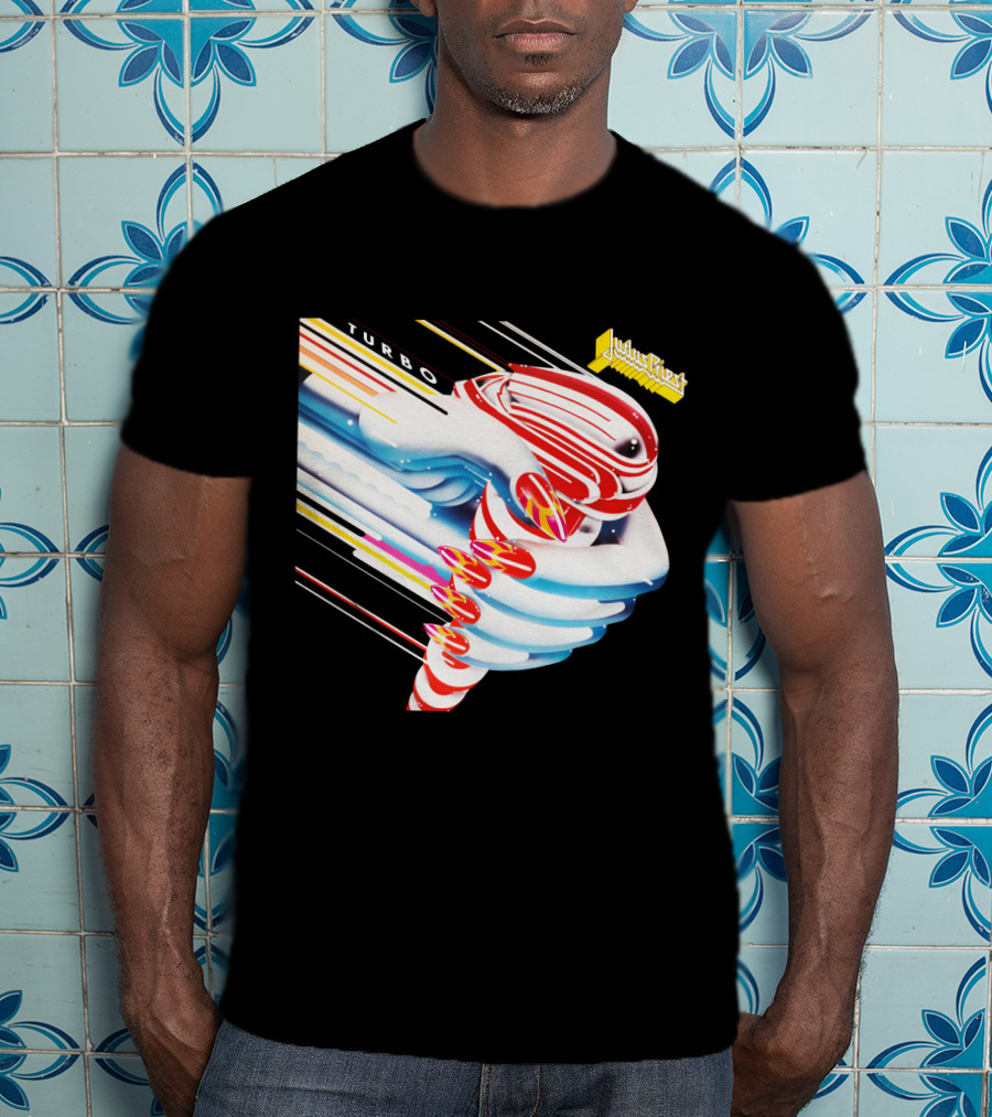 Judas Priest Turbo Album Art 1986 T-Shirt