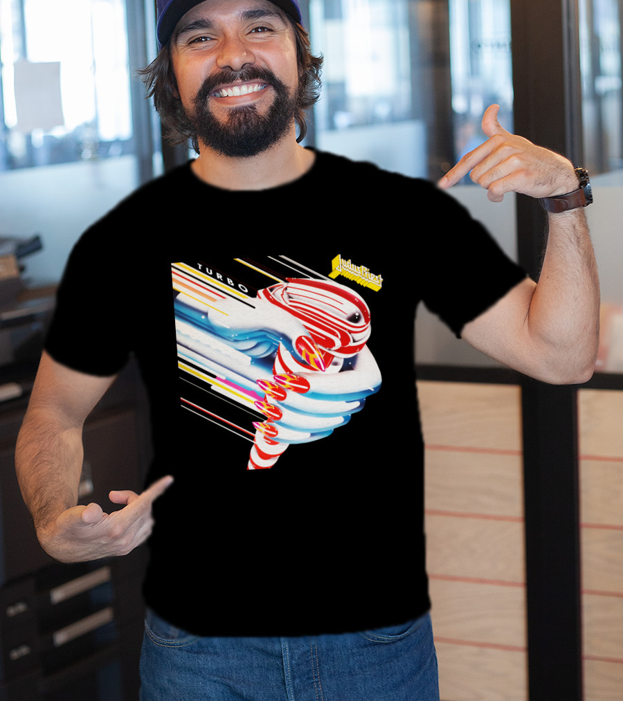 Judas Priest Turbo Album Art 1986 T-Shirt