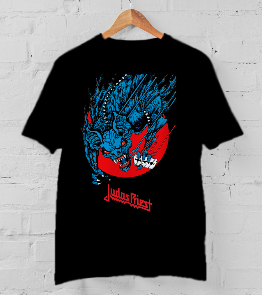 Judas Priest Screaming For Vengeance Flying Creature Art T-Shirt