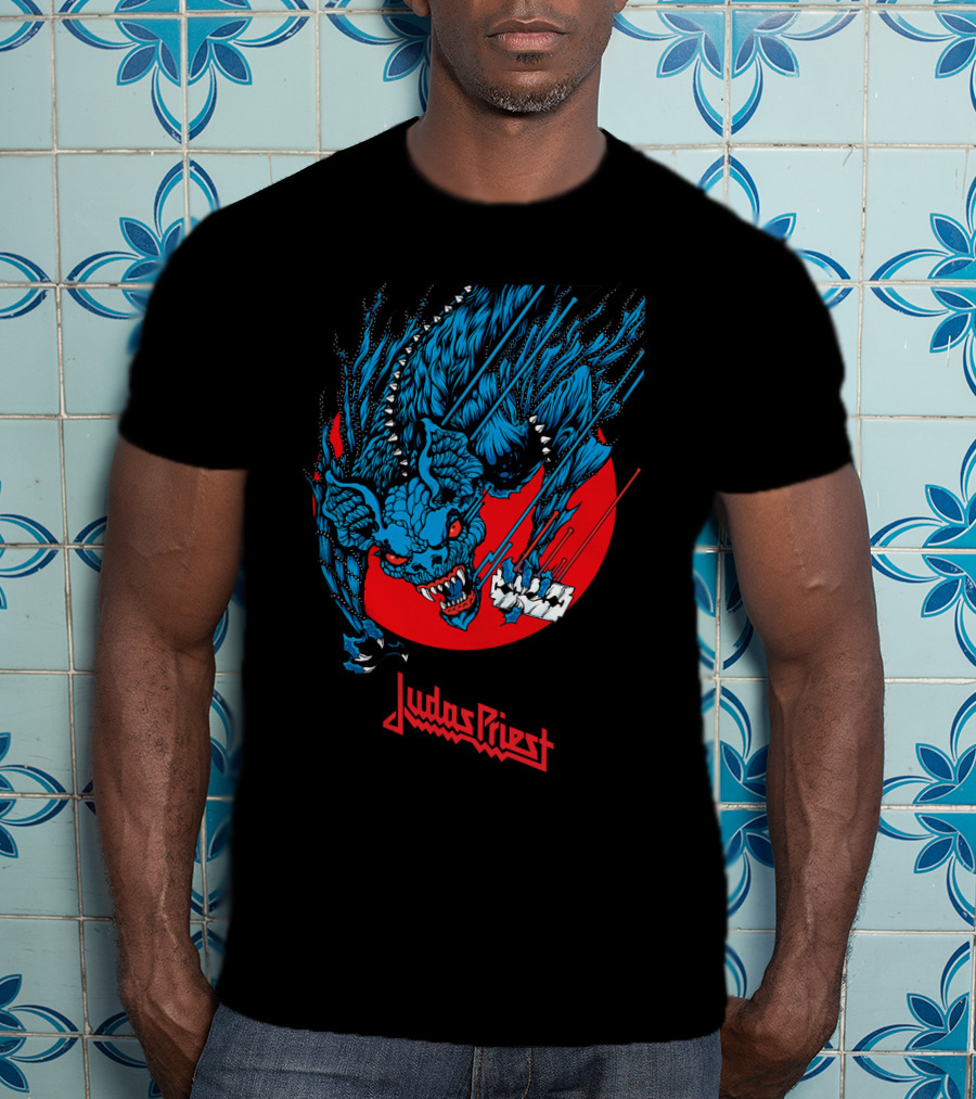 Judas Priest Screaming For Vengeance Flying Creature Art T-Shirt