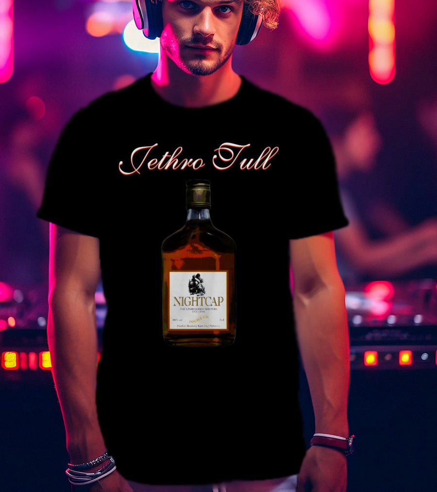 Jethro Tull Nightcap The Unreleased Masters 1973-1991 Bottle 70 Cl Malt T-Shirt