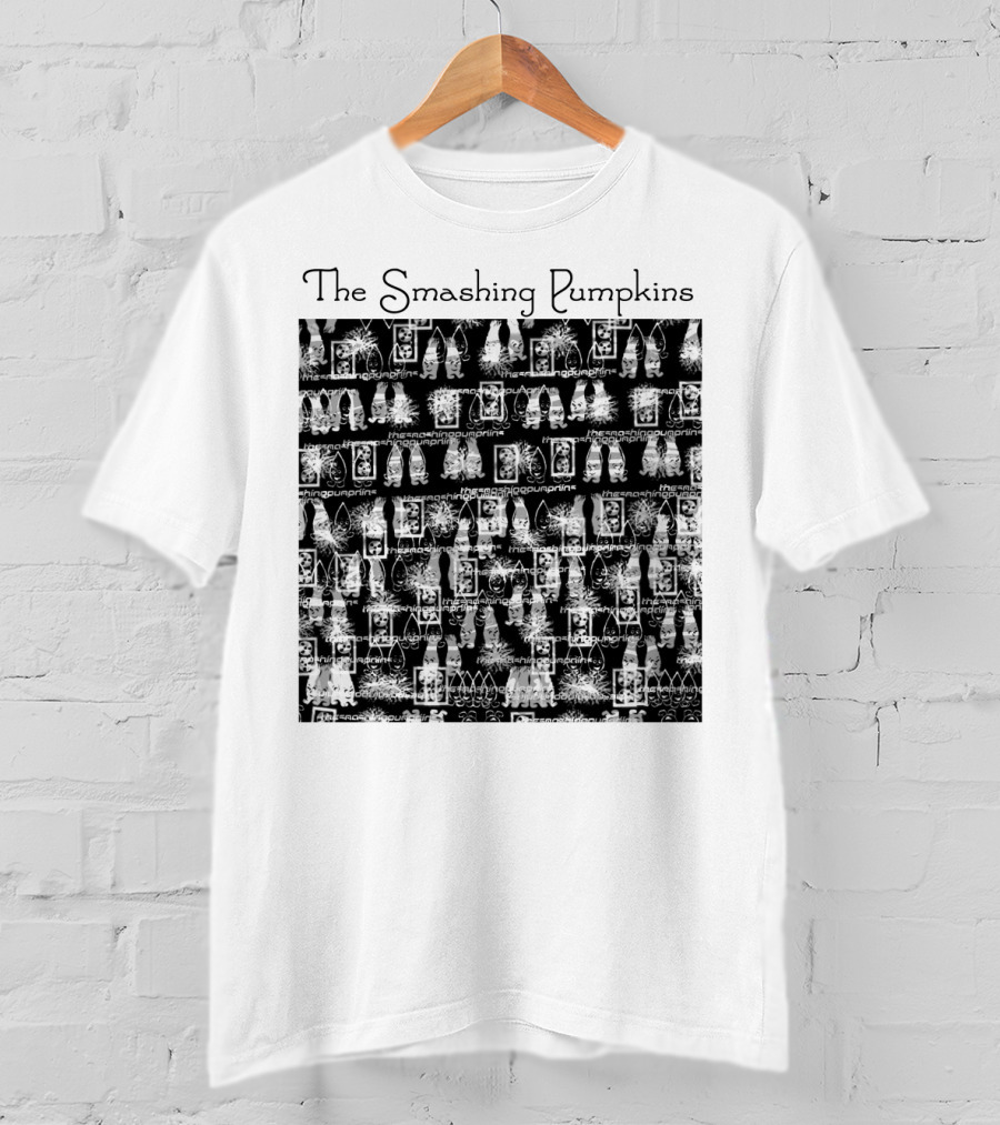 The Smashing Pumpkins 9 Monochrome T-Shirt