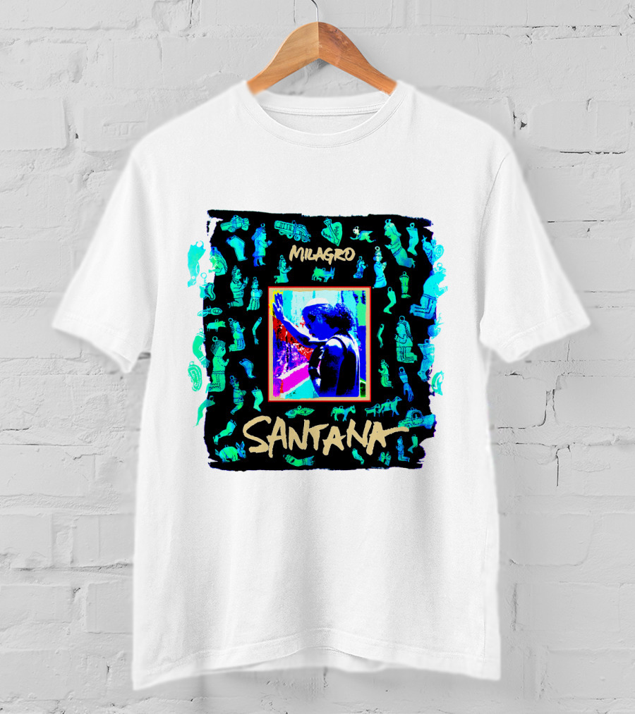 Milagro Santana Album Art Theme T-Shirt