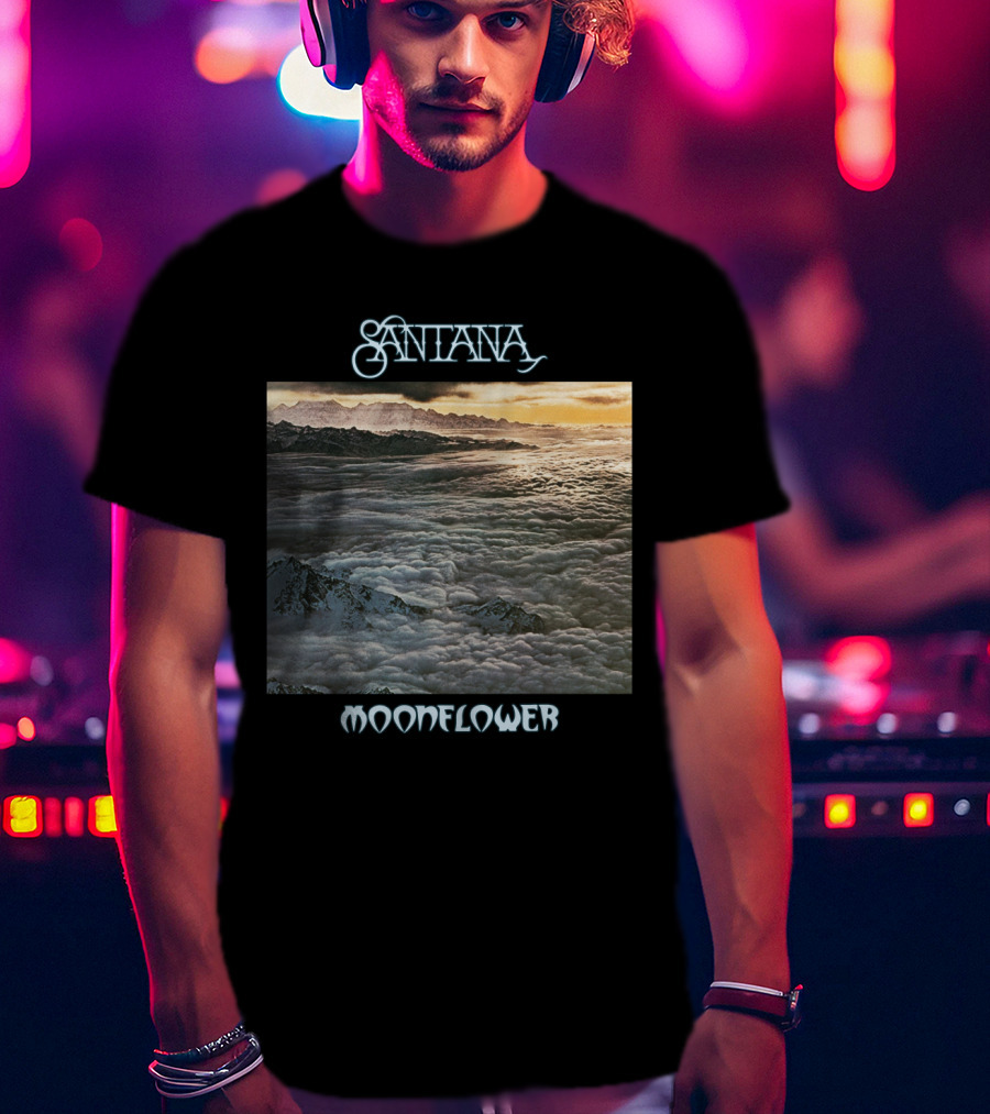Santana Moonflower Album Cover Art T-Shirt