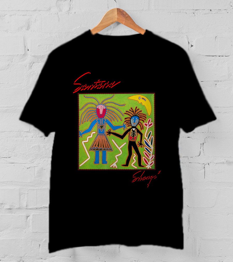Santana Shango Album Art Colorful Abstract Figures T-Shirt