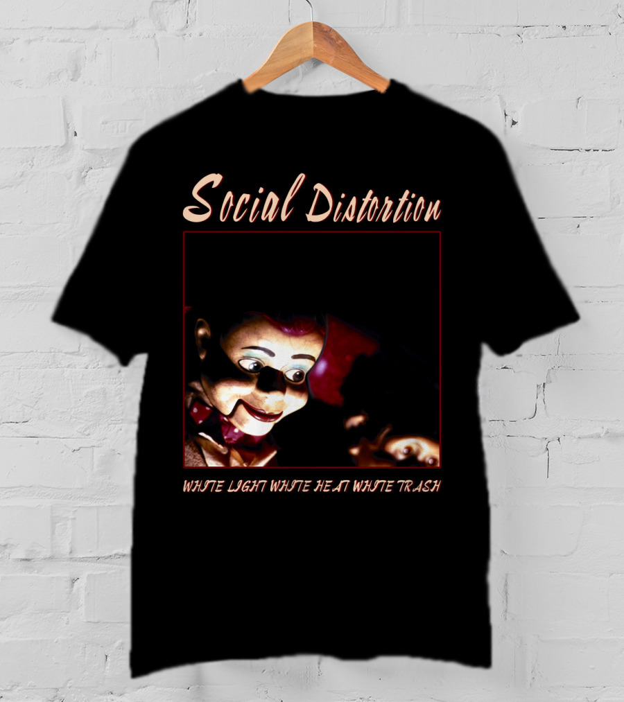 Social Distortion White Light White Heat White Trash T-Shirt