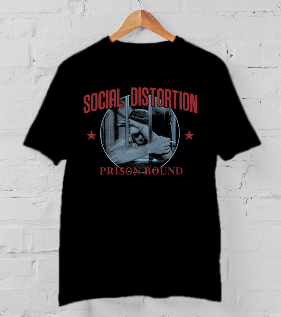 Social Distortion Prison Bound T-Shirt