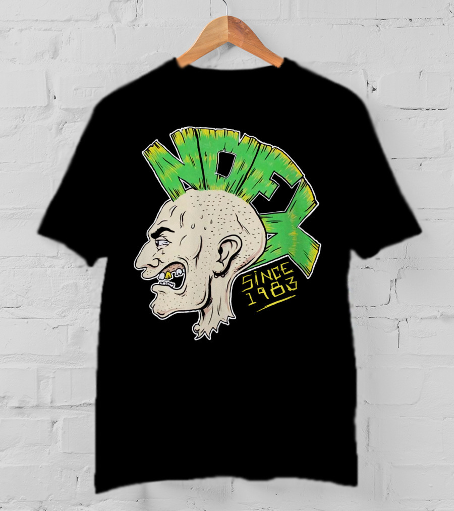 Nofx Since 1983 Punk Mohawk Character T-Shirt