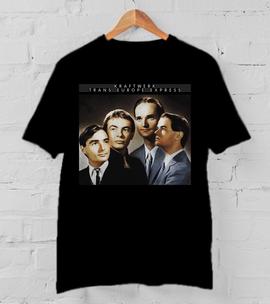 Kraftwerk Trans Europe Express Album Cover Artwork T-Shirt